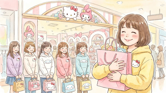 サンリオハウス ルミネ新宿の予約方法（LINE）｜入店条件・営業時間・ジェラピケ・いちごのお家比較
