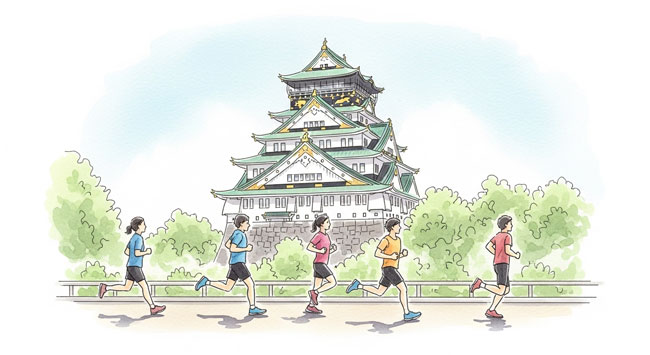 【大阪マラソン2026】いつ開催?日程・テレビ放送・コース&交通規制・芸能人ランナー完全ガイド
