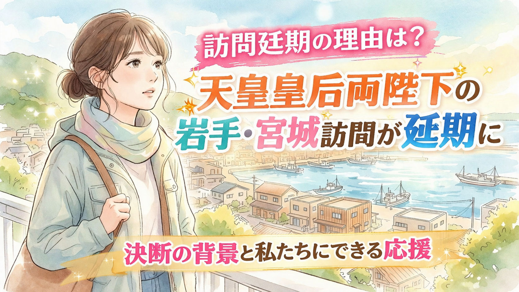 宮城の復興と訪問延期ニュース