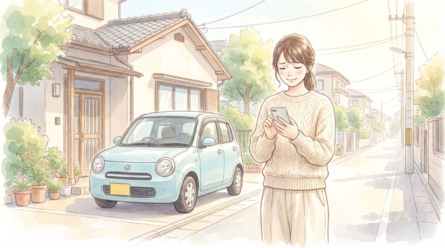 車のリコール確認イメージ