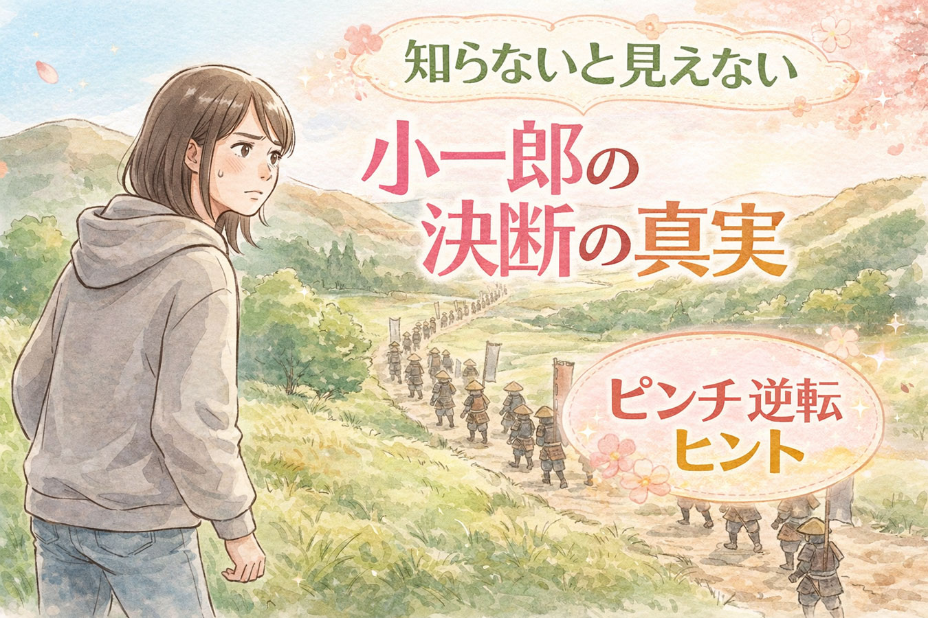 大河ドラマ豊臣兄弟第14回のイメージ・戦国時代の城下町と女性