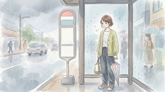 PIC2 | alt: でため息をつく女性のイラスト