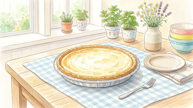 ▶ コストコのトリプルチーズタルト全体