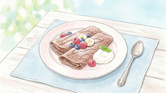 ▶ コストコのフレンチチョコレートクレープ