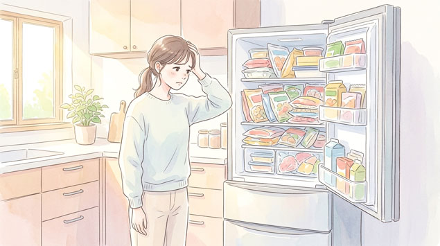 ▶夕食の食卓シーン