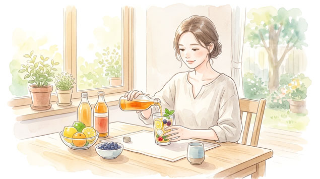 ▶ レモンドリンクを作る様子
