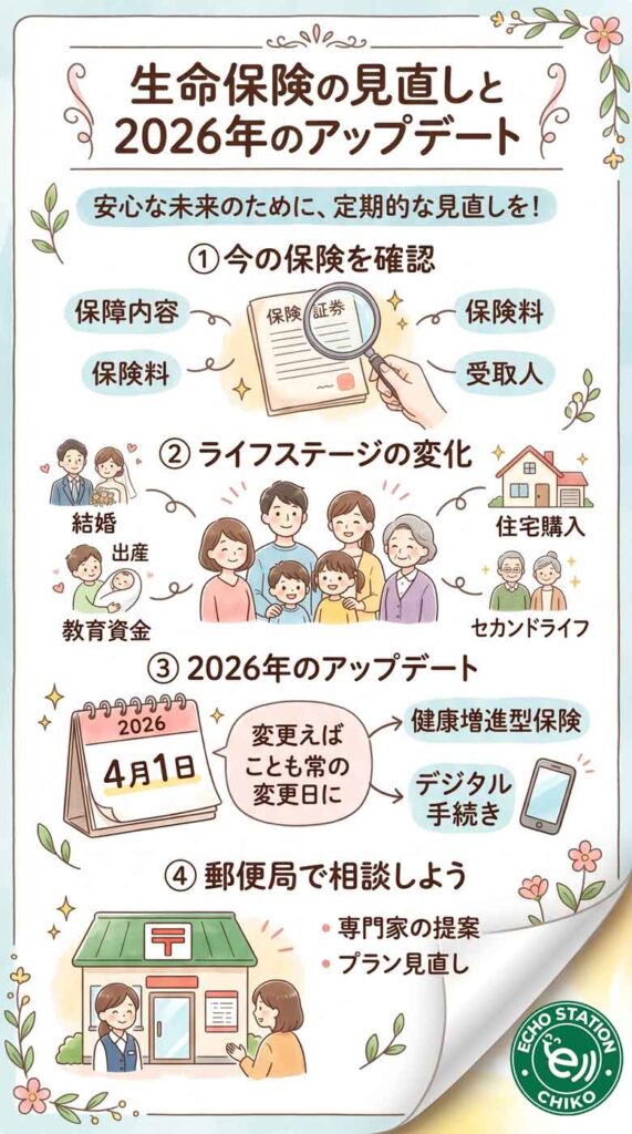【2026年最新】かんぽ生命(郵便局の保険)は高い?見直し・解約の判断基準とメリット・デメリット徹底解説 インフォグラフ