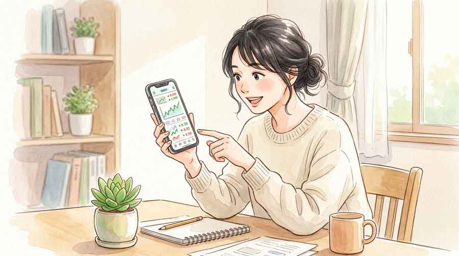  VCファンドの仕組みを図解した資料を見ながら考える女性