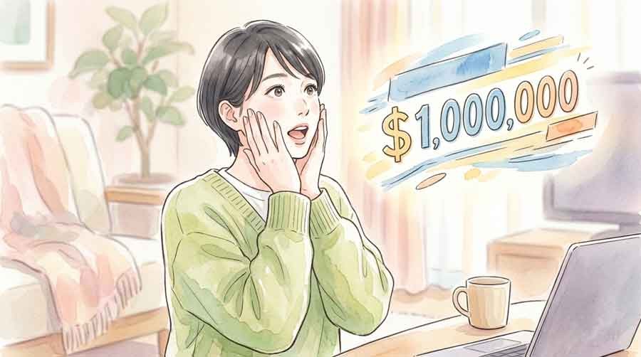 DeepSeekショックのニュースに驚くビジネスシーン