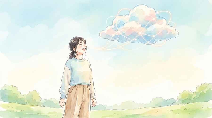 PayPay障害の原因を示すスマホとクラウドサーバーのイメージイラスト