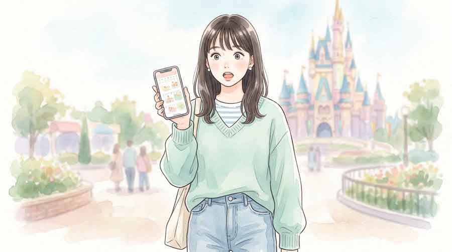 ディズニー値上げ12,400円の新チケット価格カレンダーを見て驚く家族