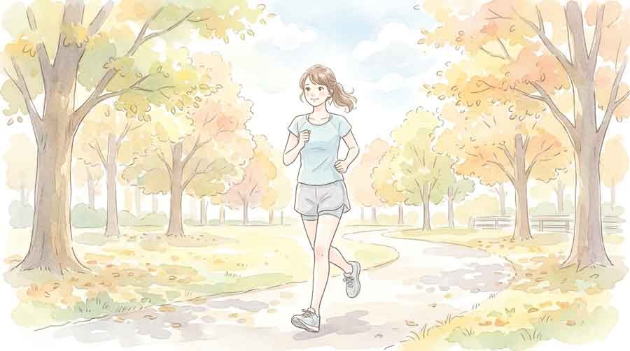 過去の予選会で悔しがる選手とチームメイトのイラスト