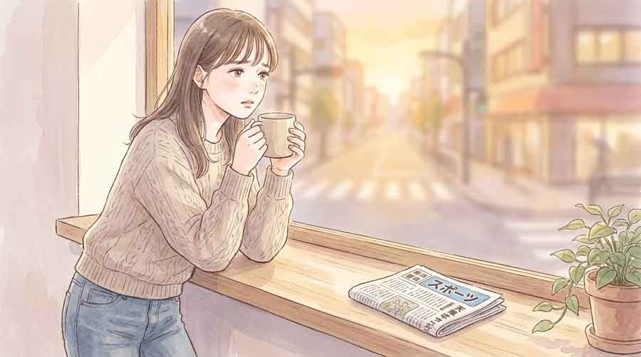 左膝の治療について心配そうに見守る女性