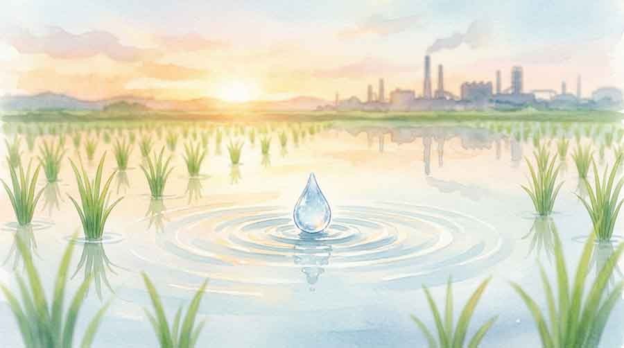 半導体 水 なぜ必要になるのか熊本の田園風景から考える