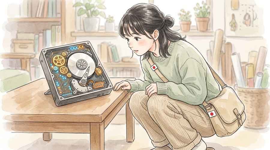 日本の精密部品メーカーの技術力を象徴するイメージ