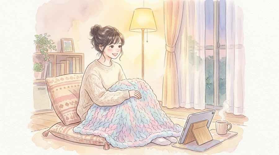 水曜どうでしょうの過去作を配信で楽しむ様子