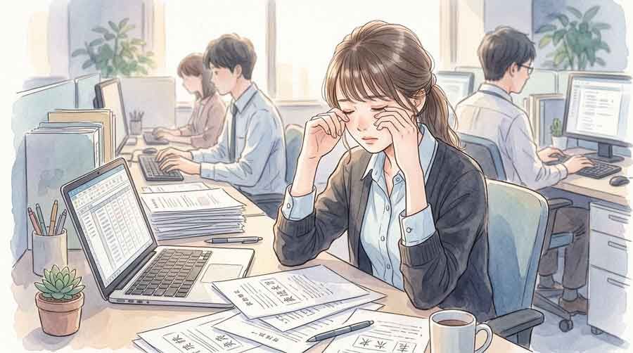 余白のある働き方を選ぶ女性が窓辺でリラックスするシーン