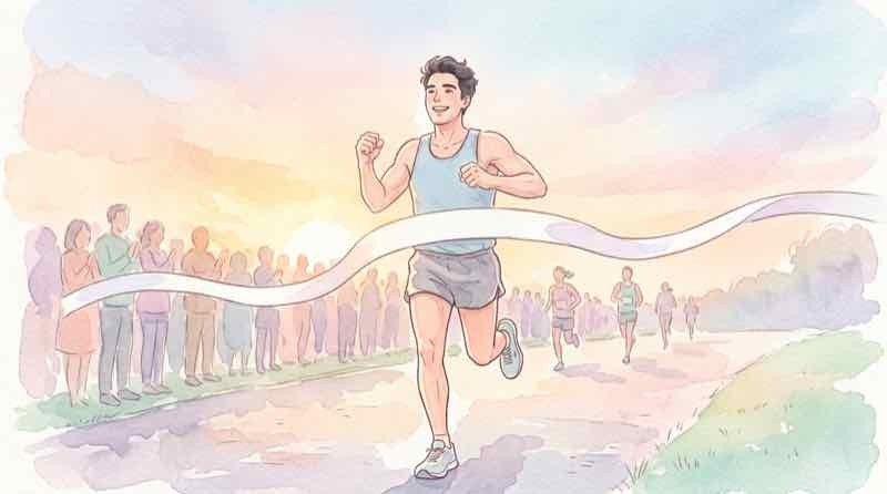 社会人になってから記録を伸ばす青学OBランナーの躍動イメージ