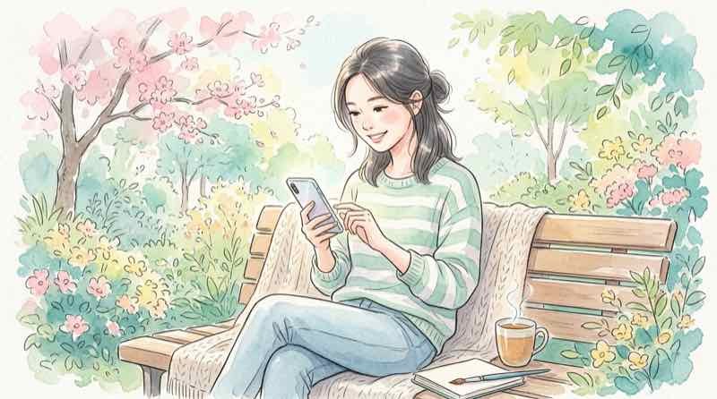 コーヒーフィルター おにぎり 話題のSNS投稿を見て驚く女性