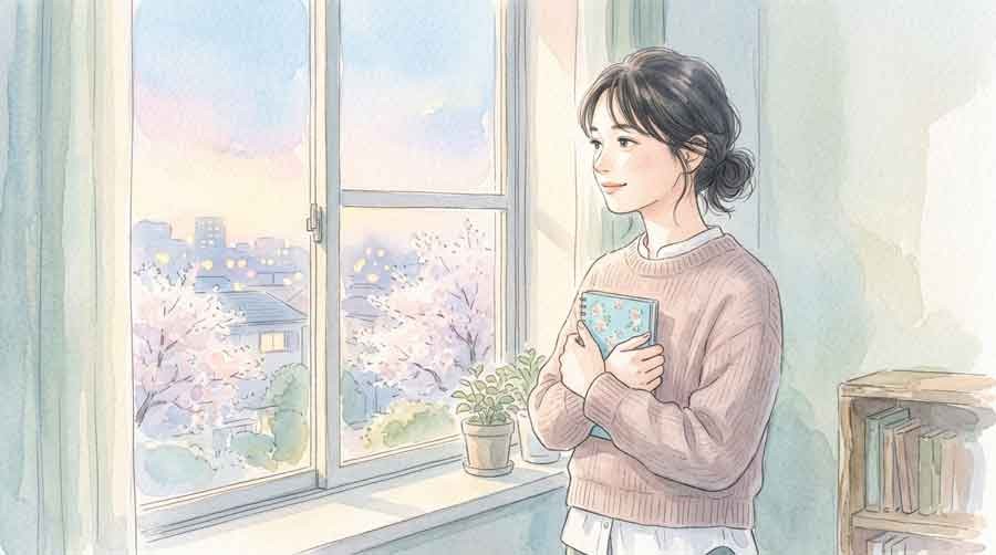 ニュースを見ながら今後の家計を考えるちこ