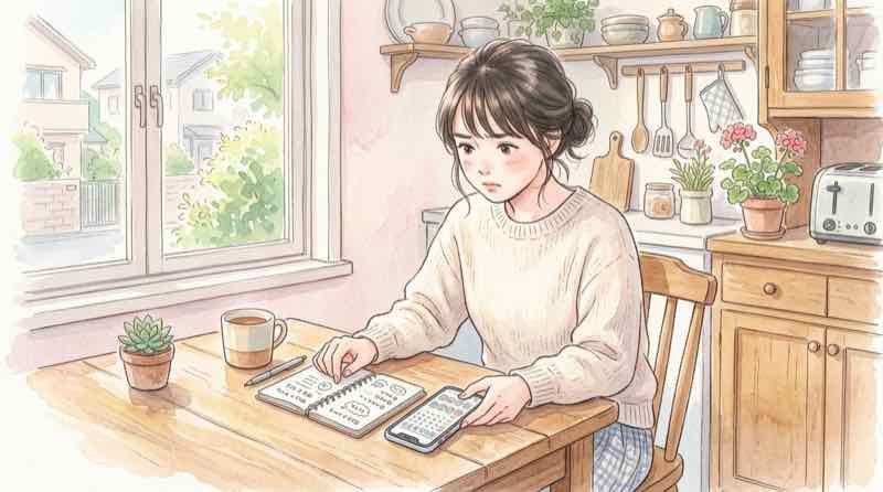 デジタル遺言はいつから使える?スマホで遺言を書く女性のイメージ