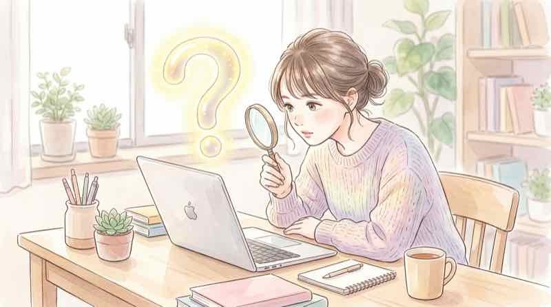 iPhone18延期の理由を調べる女性のイメージ