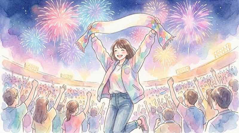 横浜FM対鹿島の開幕戦花火演出に沸くスタジアム
