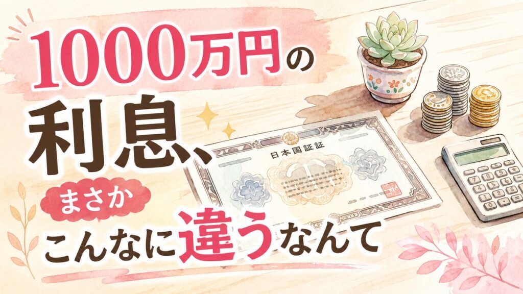 個人向け国債は今買うべきか変動10年と固定5年を比較する女性