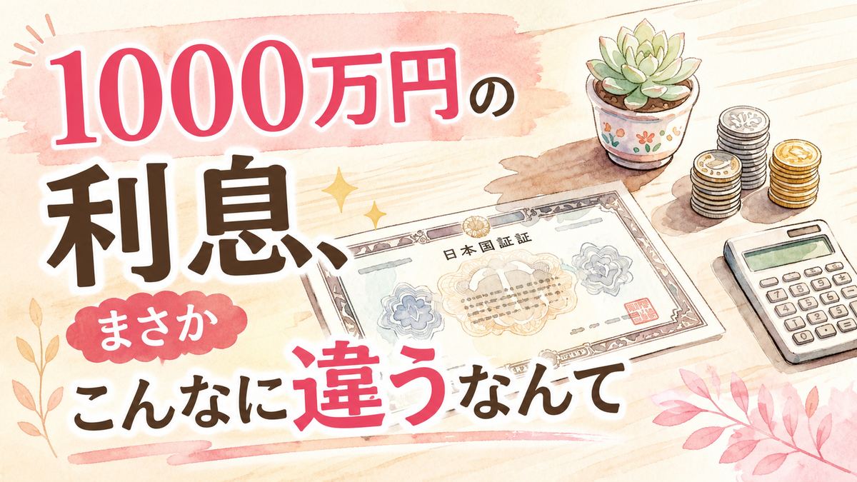 個人向け国債は今買うべきか変動10年と固定5年を比較する女性