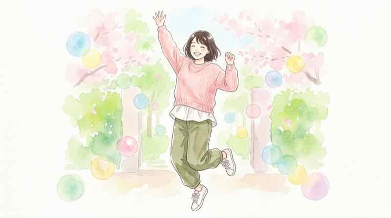 シュガーラッシュ 2027年春オープンを心待ちにする女性