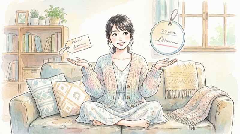NHKオンデマンド受信料と過去番組の料金体系を比較する女性
