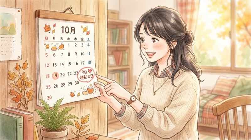 2026年10月から変わることを見つめる女性の驚いた表情