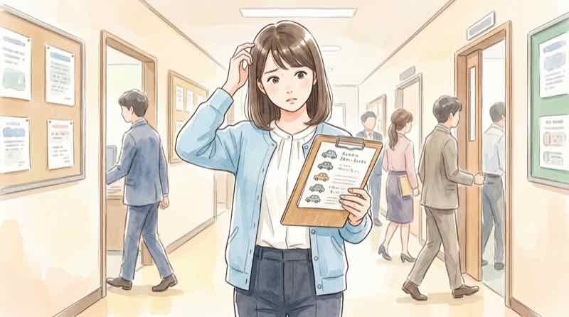 全国の自治体でNHK受信料の契約漏れが発覚している様子
