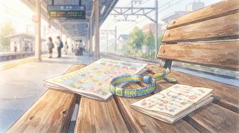 ロッキン蘇我駅の帰りの混雑と終演後の規制退場に注意する来場者のイメージ