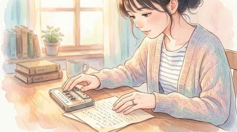 つんく実話をもとにしたドラマの背景を調べる様子