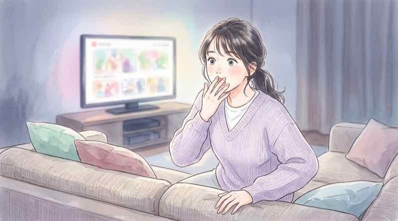 VIVANT野崎裏切りの衝撃を振り返る女性のイラスト