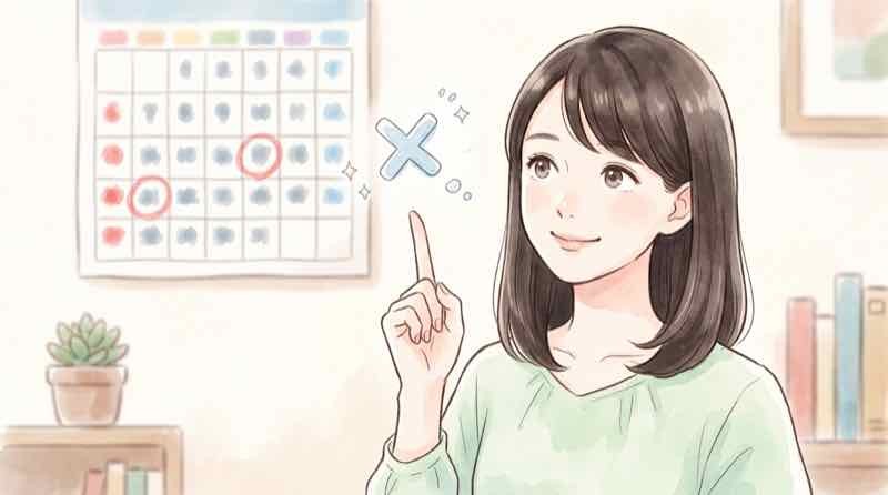 年0.4%は毎月ではないと気づいて驚く女性、金利の勘違いのイメージ