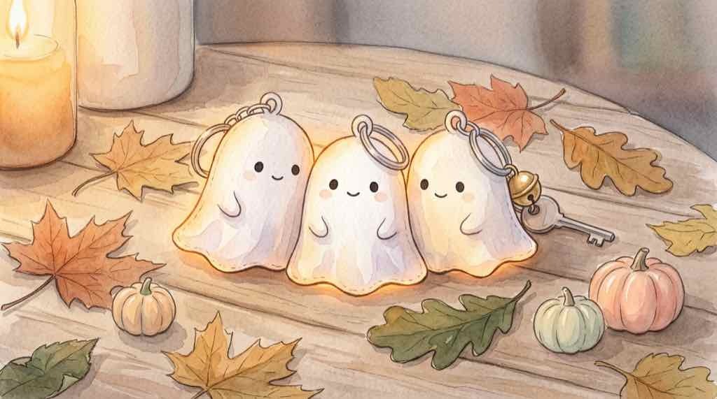 ちいかわパーク ハロウィーン限定グッズを手に笑顔の女性 2026年秋
