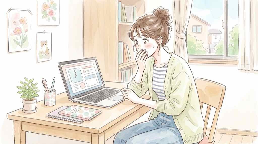 共通テスト申し込み2027のWeb出願手順と注意点を解説するイラスト