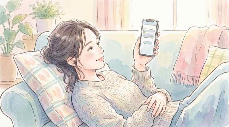 楽天カード PayPayカード 年会費 現行条件を確認するスマホ画面