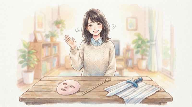 ディズニーで禁止されている仮装アイテムを確認するイメージ