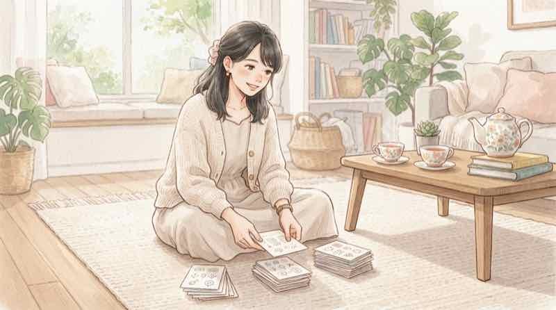 ふるさと納税を9月にやるべきか3つのタイプに分けて考える女性のイラスト