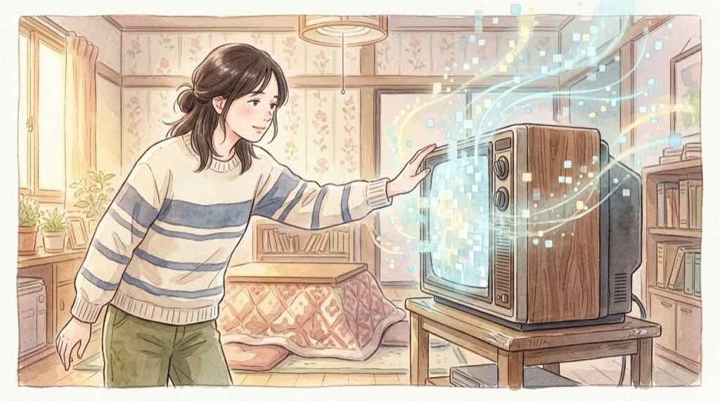 日立 家電 撤退の歴史を振り返るイラスト