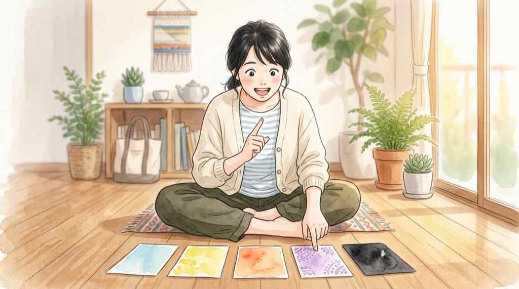 キキクル色の意味を示す一覧表イラスト・黄色赤紫黒の危険度分布説明