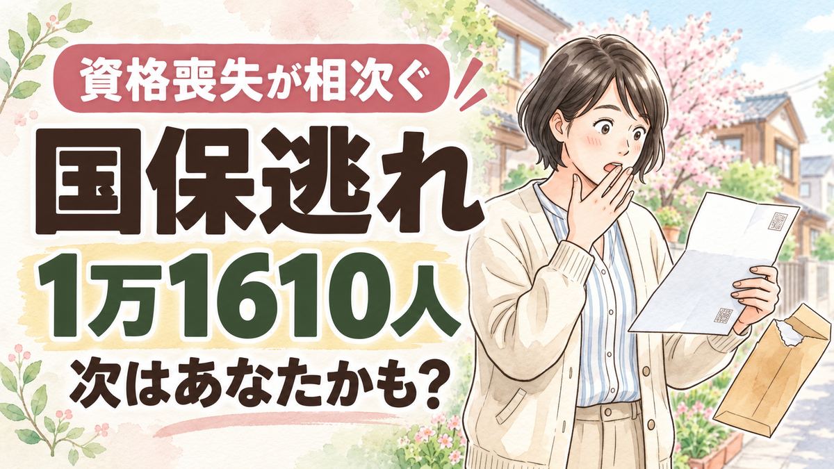 国保逃れ どうなる？資格喪失した1万人超の今後を確認する女性