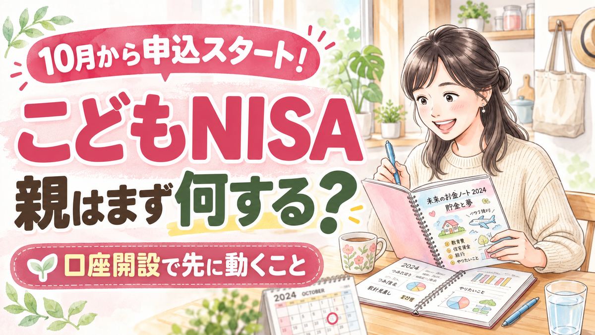 子どもNISAについて検討している母親