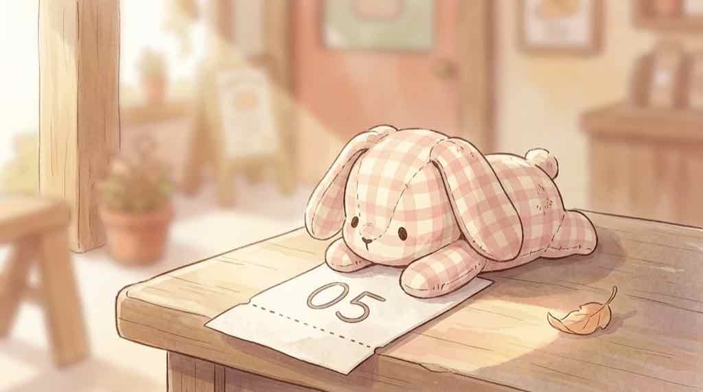 ミッフィー有楽町予約の疑問に答えるちこのイラスト