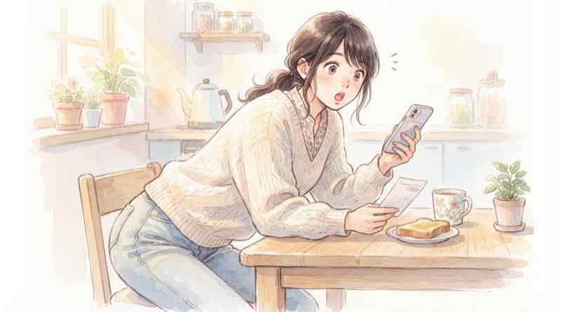 最低賃金引き上げ2026年いつから給料に反映されるか確認する女性