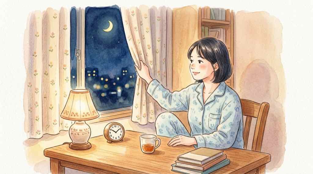 睡眠と食事がミトコンドリアに影響するイメージ