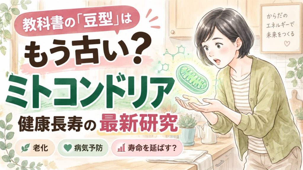ミトコンドリア 健康長寿のために知っておきたい基本のQ&A